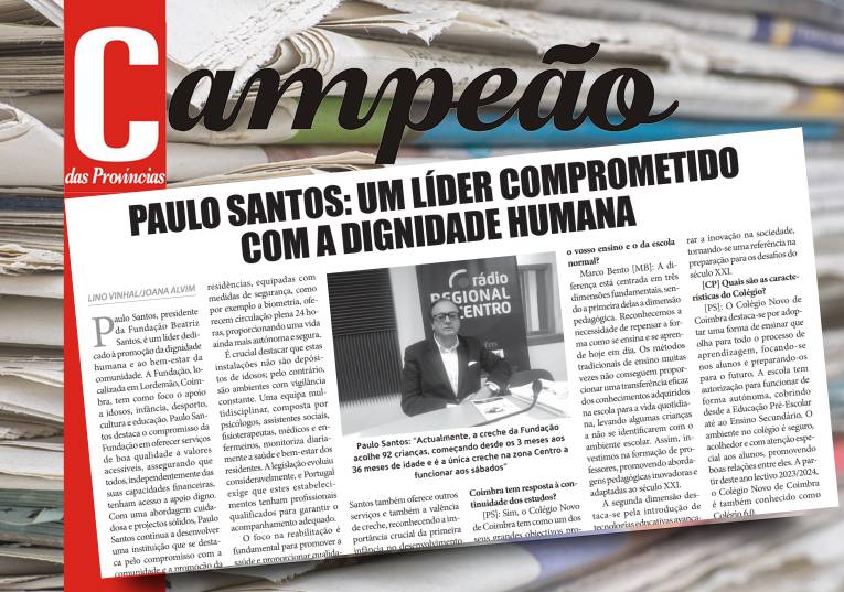 Jornal Campeão: Paulo Santos: Um líder comprometido com a dignidade humana