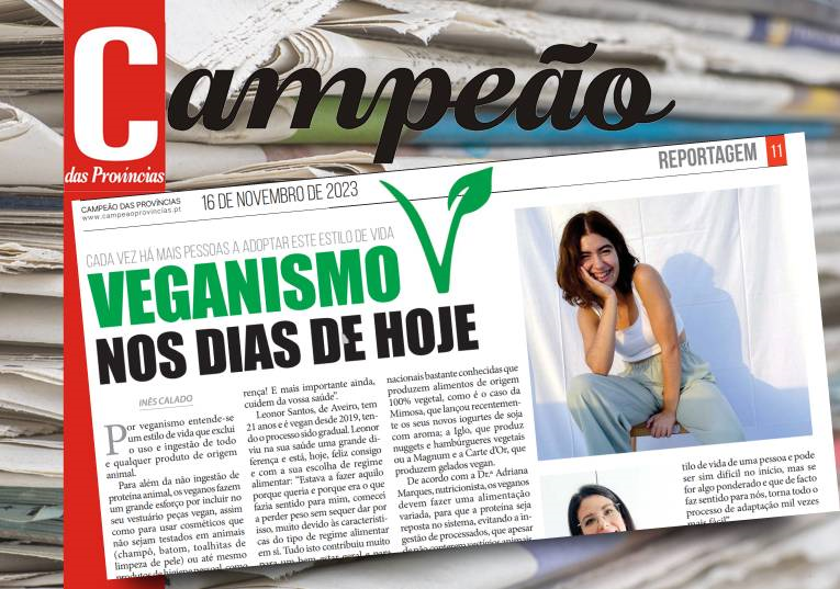 Jornal Campeão: Reportagem: Veganismo nos dias de hoje