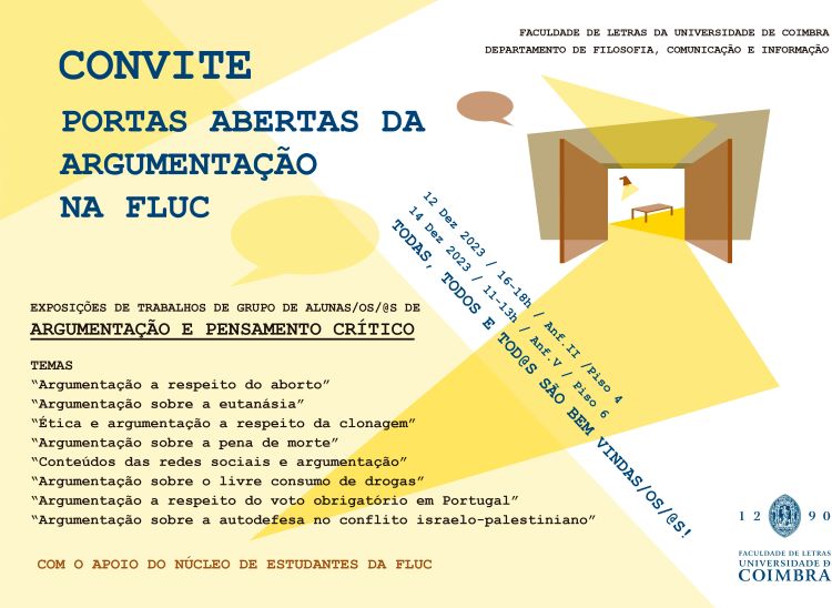 Jornal Campeão: Faculdade de Letras da Universidade de Coimbra promove diálogo sobre temas cruciais