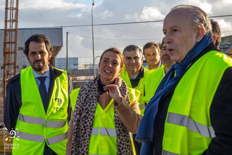 Jornal Campeão: Secretária de Estado acompanha evolução em obra na Docapesca da Figueira da Foz