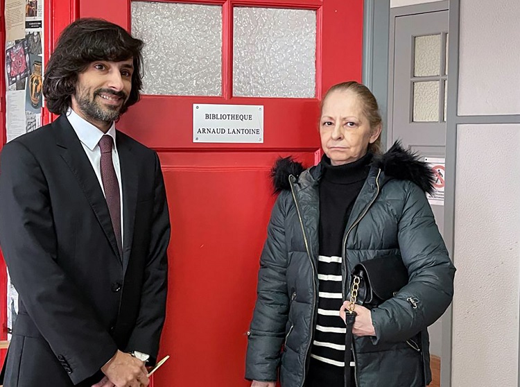 Jornal Campeão: Alliance Française de Coimbra homenageia Arnaud Lantoine