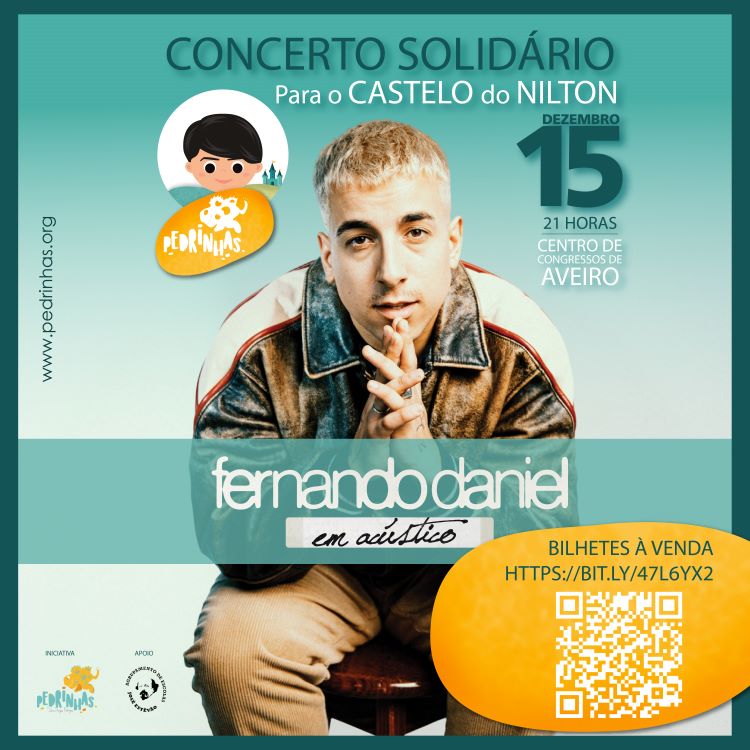 Jornal Campeão: Pedrinhas da Lousã organiza concerto solidário com Fernando Daniel