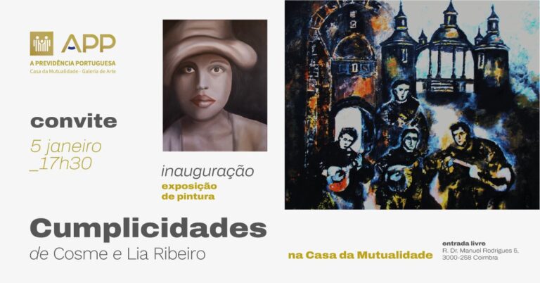 Jornal Campeão: Casa da Mutualidade apresenta exposição de pintura “Cumplicidades” de Cosme e Lia Ribeiro