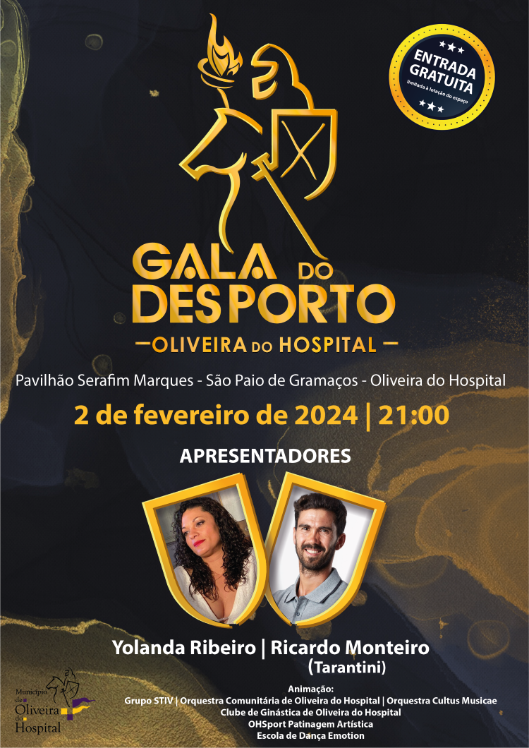 Jornal Campeão: Oliveira do Hospital prepara-se para uma noite de gala desportiva