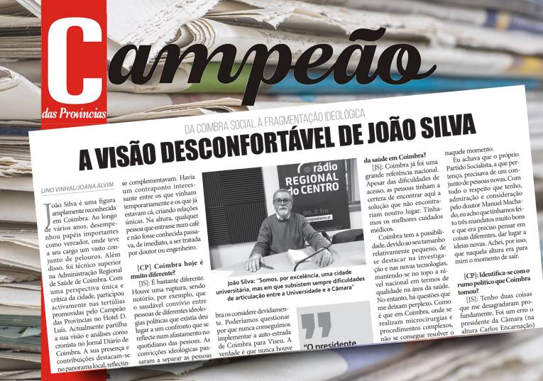 Jornal Campeão: Da Coimbra social à fragmentação ideológica: a visão desconfortável de João Silva