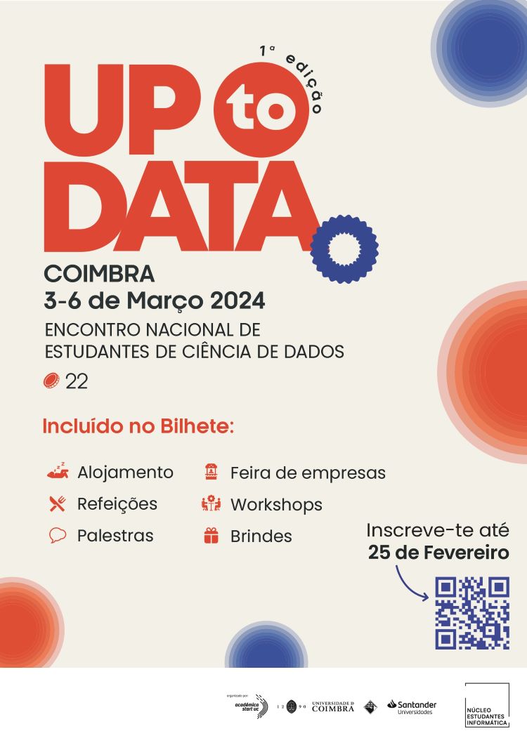 Jornal Campeão: UptoData 2024: encontro de estudantes de Ciência de Dados em Coimbra