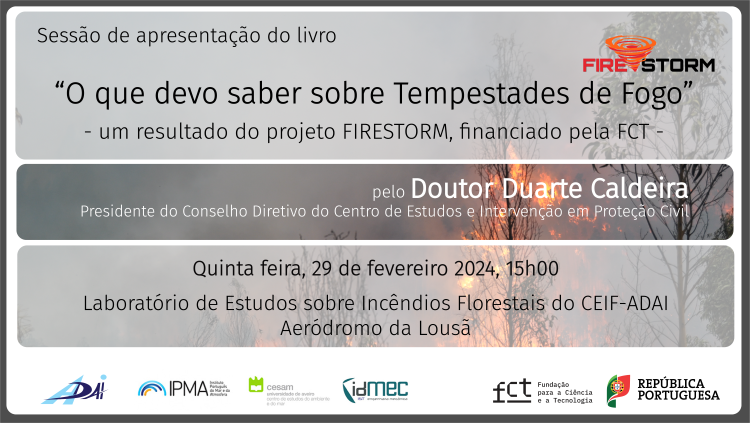 Jornal Campeão: Apresentação do livro “O que devo saber sobre tempestades de fogo” na FCTUC