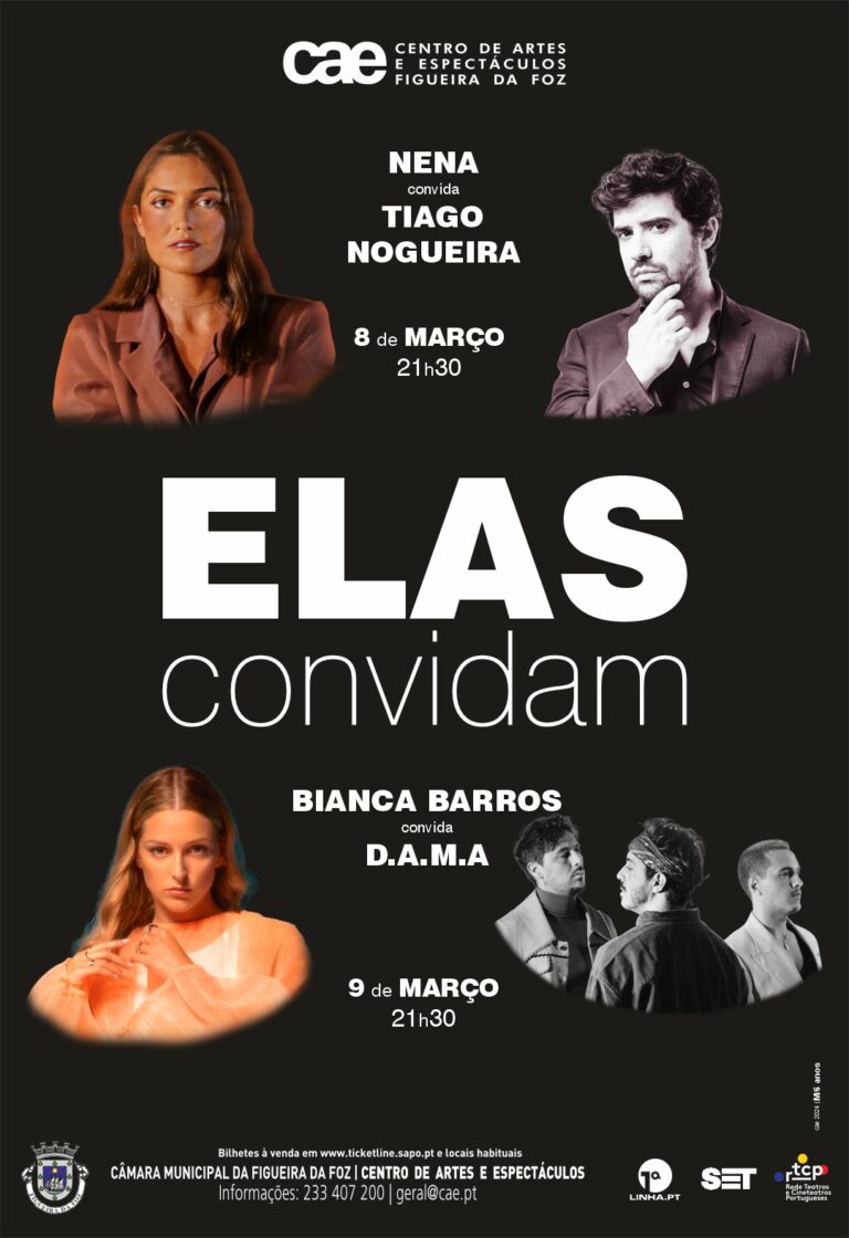 Jornal Campeão: Nena e Bianca Barros vão estar no Centro de Artes e espectáculos da Figueira da Foz