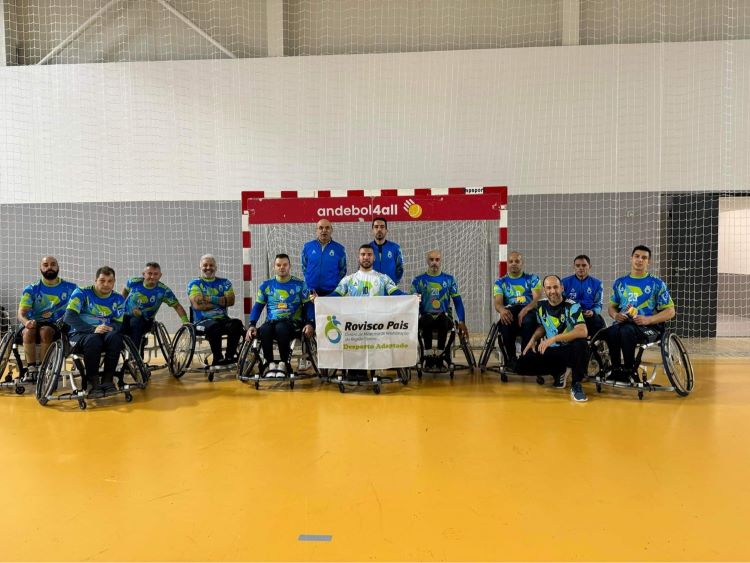 Jornal Campeão: Centro Rovisco Pais é o único hospital no nacional de andebol em cadeira de rodas