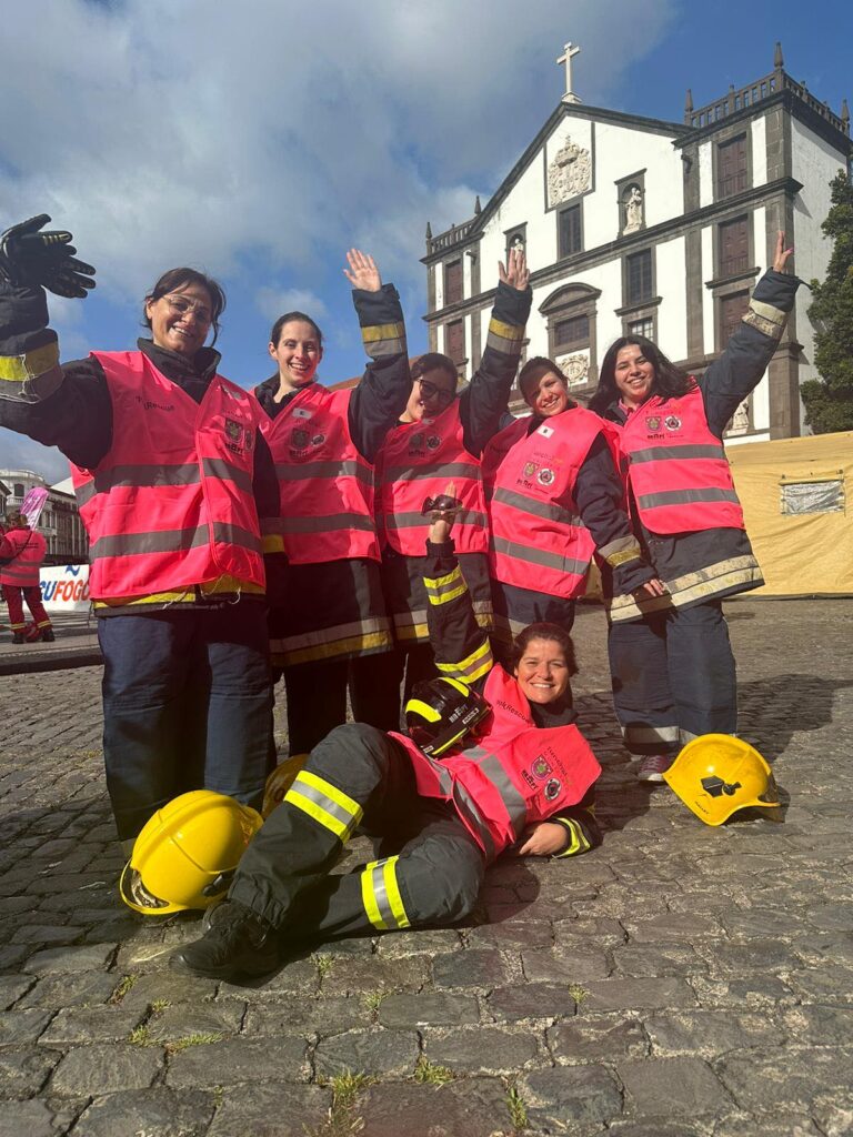 Jornal Campeão: Bombeiras de Penela fortalecem inclusão feminina no “Pink Rescue, Funchal Edition”