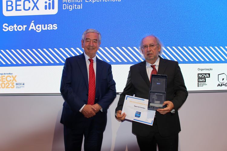 Jornal Campeão: Águas de Coimbra lidera satisfação do cliente nos canais digitais