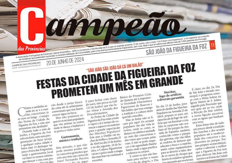Jornal Campeão: Festas da Cidade da Figueira da Foz prometem um mês em grande