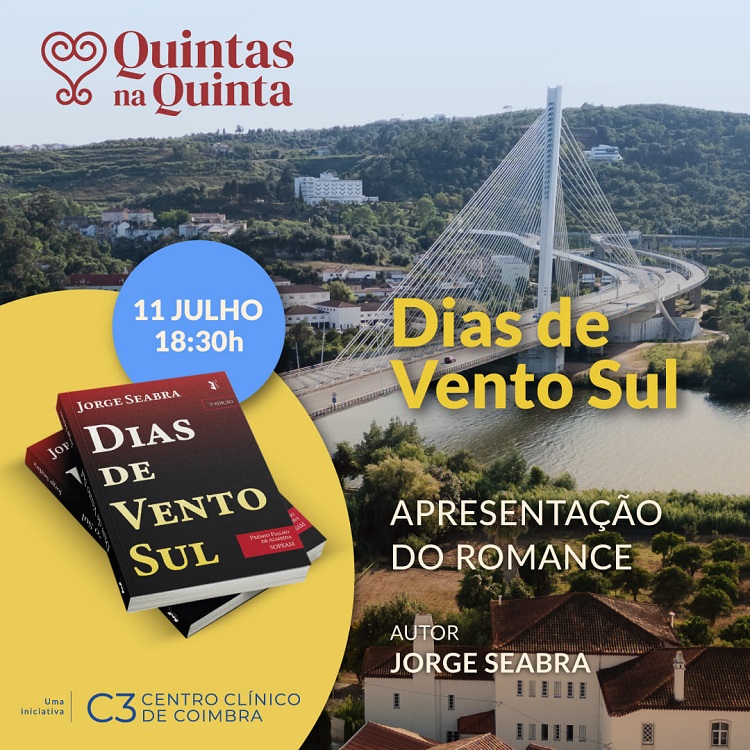 Jornal Campeão: Centro Clínico de Coimbra tem encontro cultural com Jorge Seabra