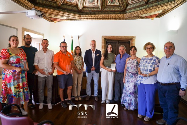 Jornal Campeão: Município de Góis homenageou empresas distinguidas com o Estatuto de PME Líder 2024