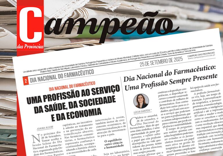 Jornal Campeão: Farmacêutico: uma profissão ao serviço da saúde, da sociedade e da economia