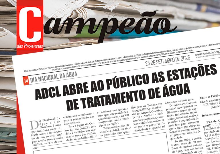 Jornal Campeão: AdCL abre ao público as estações de tratamento de água