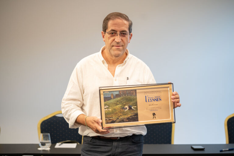 Jornal Campeão: João Rasteiro recebeu Prémio Ulysses 2024 na apresentação de Tarântula