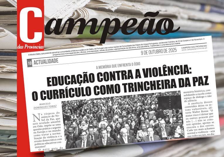 Jornal Campeão: Educação contra a violência: o currículo como trincheira da paz