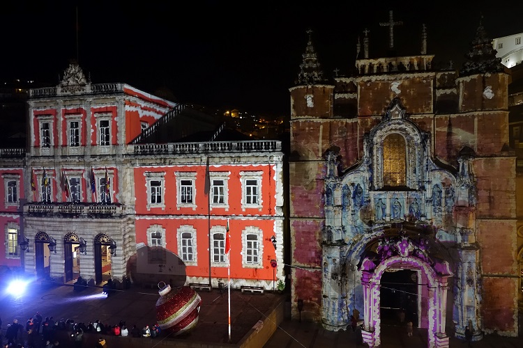 Jornal Campeão: Coimbra ilumina-se com videomapping e bailado até terça-feira