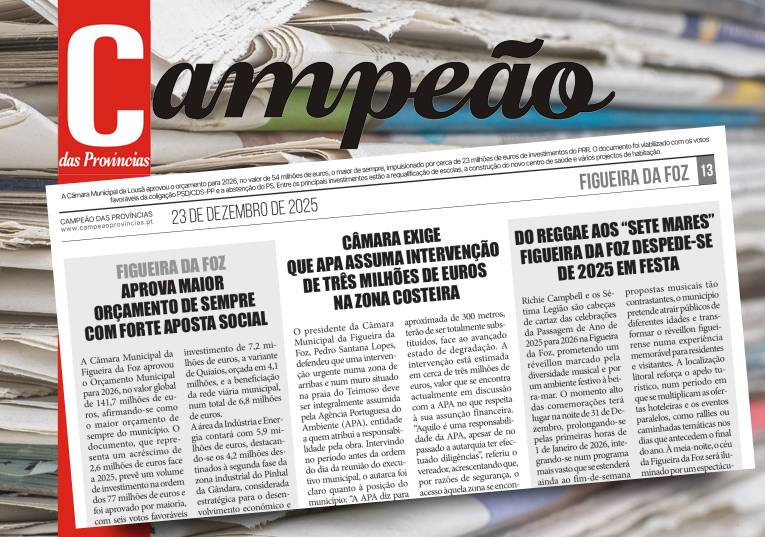 Jornal Campeão: Do Reggae aos “Sete Mares” Figueira da Foz despede-se de 2025 em festa  