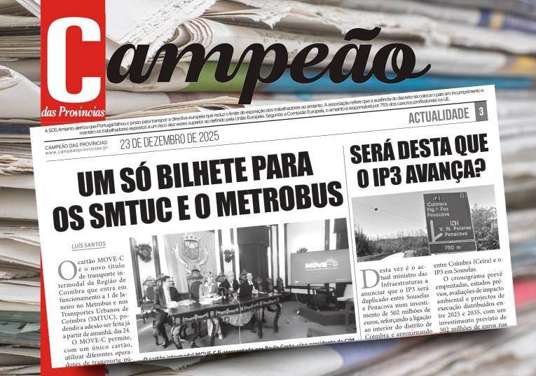 Jornal Campeão: Será desta que o IP3 avança?