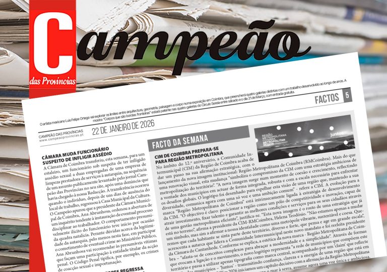 Jornal Campeão: Comunidade Intermunicipal de Coimbra prepara-se para Região Metropolitana