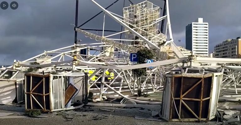 Jornal Campeão: Ministro diz que tempestade fez prejuízos “bastante acima” dos incêndios de 2024 ou 2025