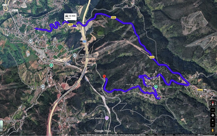 Jornal Campeão: Condicionamento de trânsito na Rua Vale de Açor, na Freguesia de Ceira