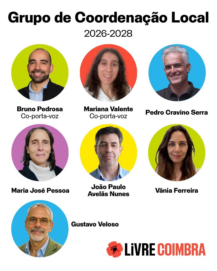 Jornal Campeão: Livre tem novo grupo de coordenação em Coimbra
