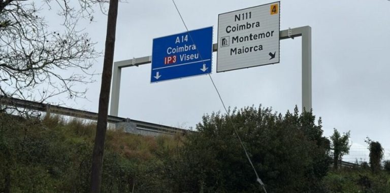 Jornal Campeão: Nó de Santa Eulália na A14 apenas aberto no sentido Figueira da Foz-Coimbra