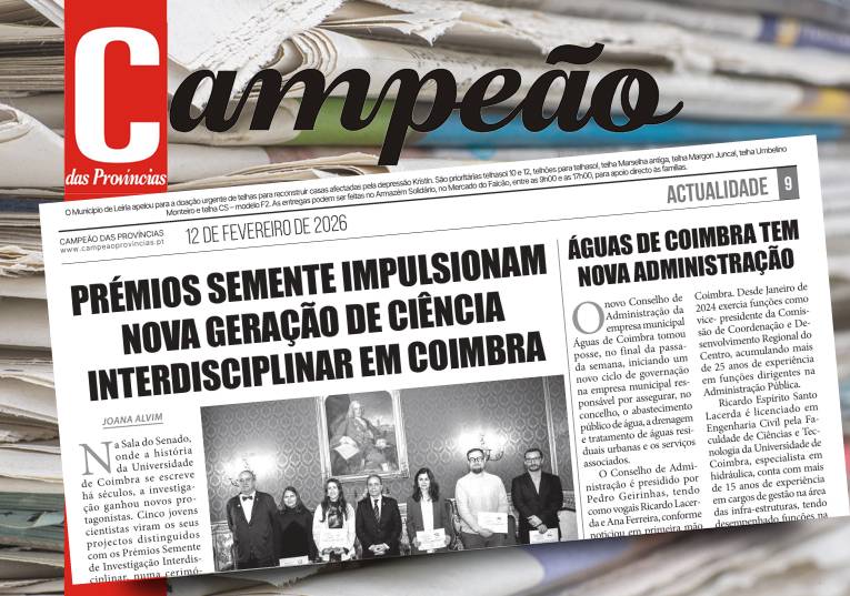 Jornal Campeão: Prémios Semente impulsionam nova geração de ciência interdisciplinar em Coimbra