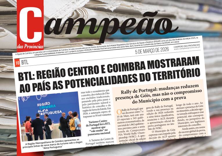 Jornal Campeão: Rally de Portugal: mudanças reduzem presença de Góis, mas não o compromisso com a prova
