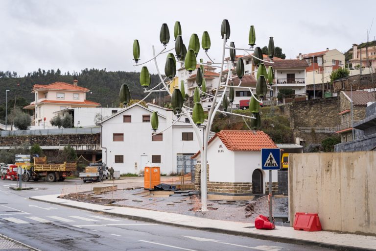 Jornal Campeão: Maior “árvore eólica” do país instalada na nova entrada oeste de Pampilhosa da Serra