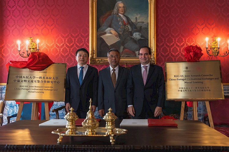 Jornal Campeão: Universidades de Coimbra e da China lançam centro de investigação conjunto