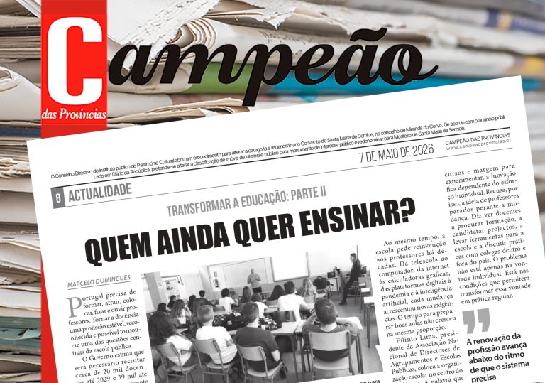 Jornal Campeão: Transformar a Educação: quem ainda quer ensinar?