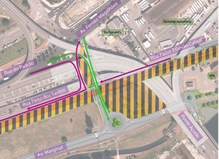Jornal Campeão: Reabertura da ligação entre a Avenida Fernão de Magalhães e a Avenida Marginal