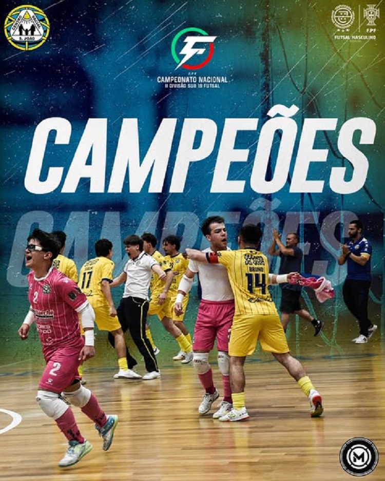 Jornal Campeão: Futsal Júnior: Centro Social de S. João é campeão nacional da II Divisão