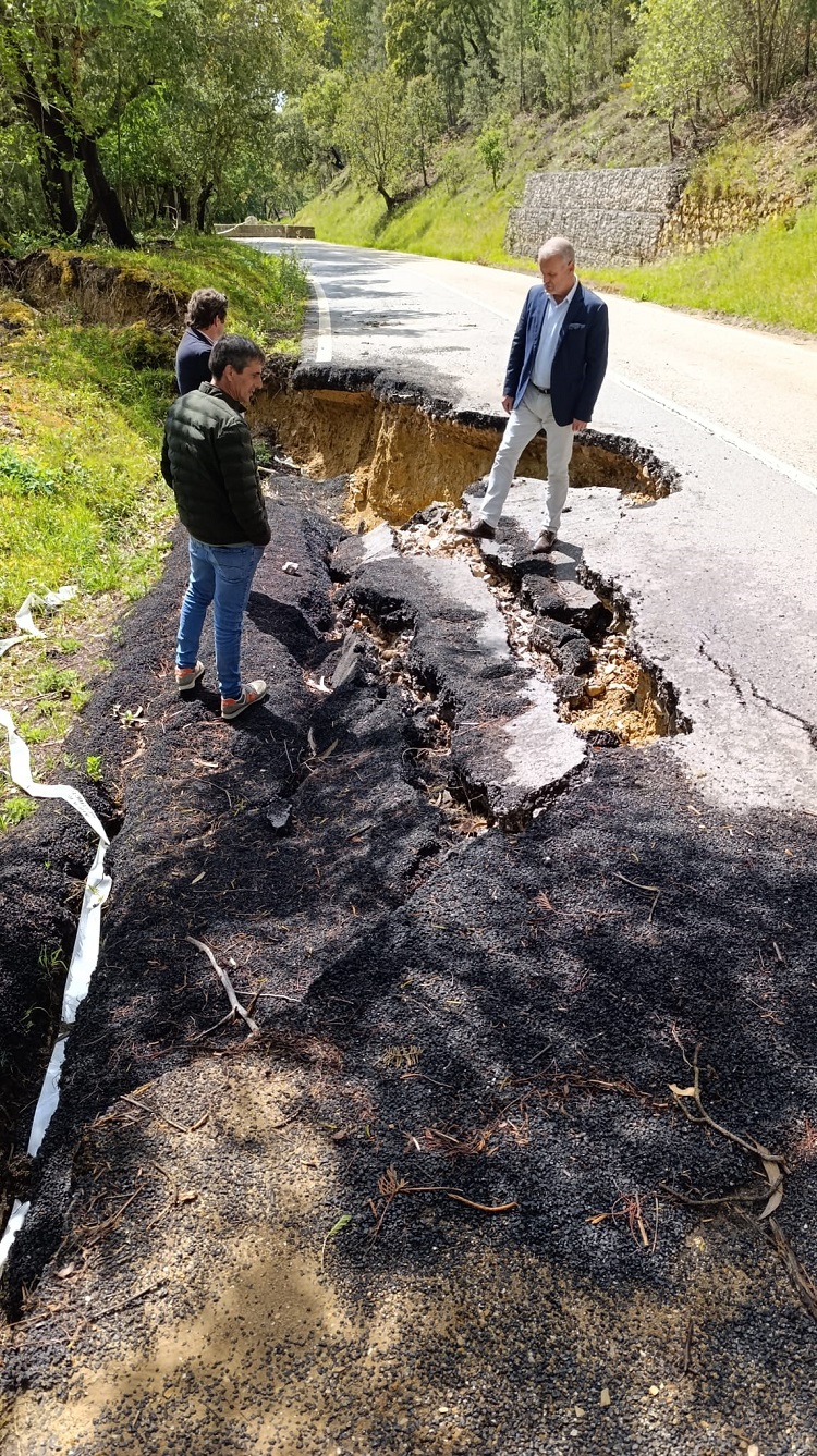 Jornal Campeão: Município de Góis propõe solução provisória para reabertura da circulação na EN342