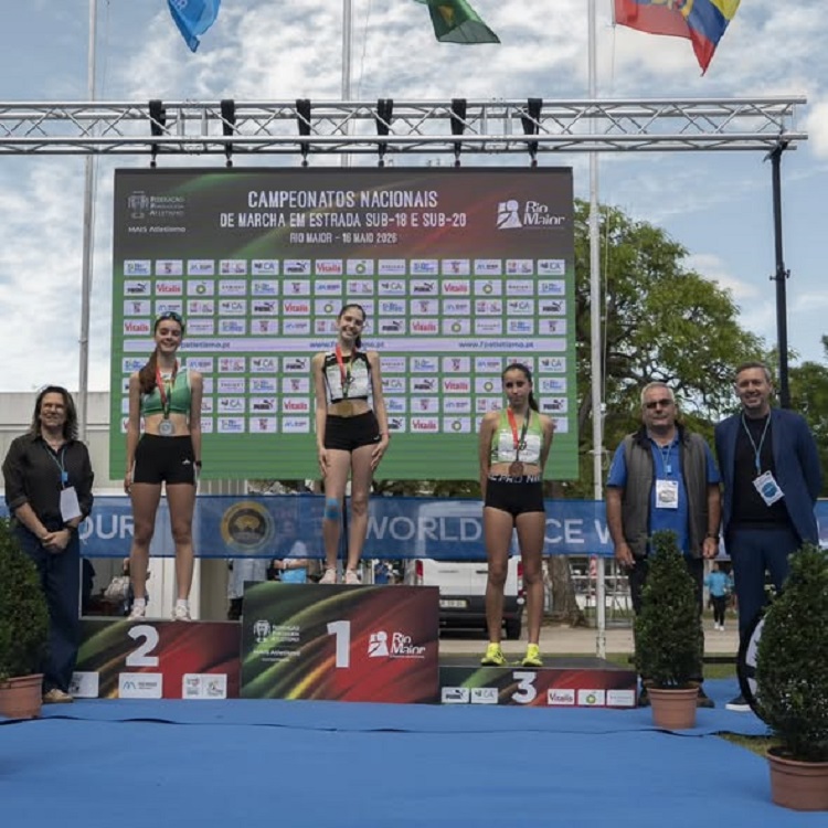 Jornal Campeão: Atleta do Olivais de Coimbra é campeão de marcha em estrada