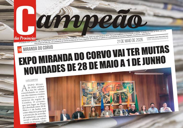 Jornal Campeão: Expo Miranda do Corvo vai ter muitas novidades de 28 de Maio a 1 de Junho